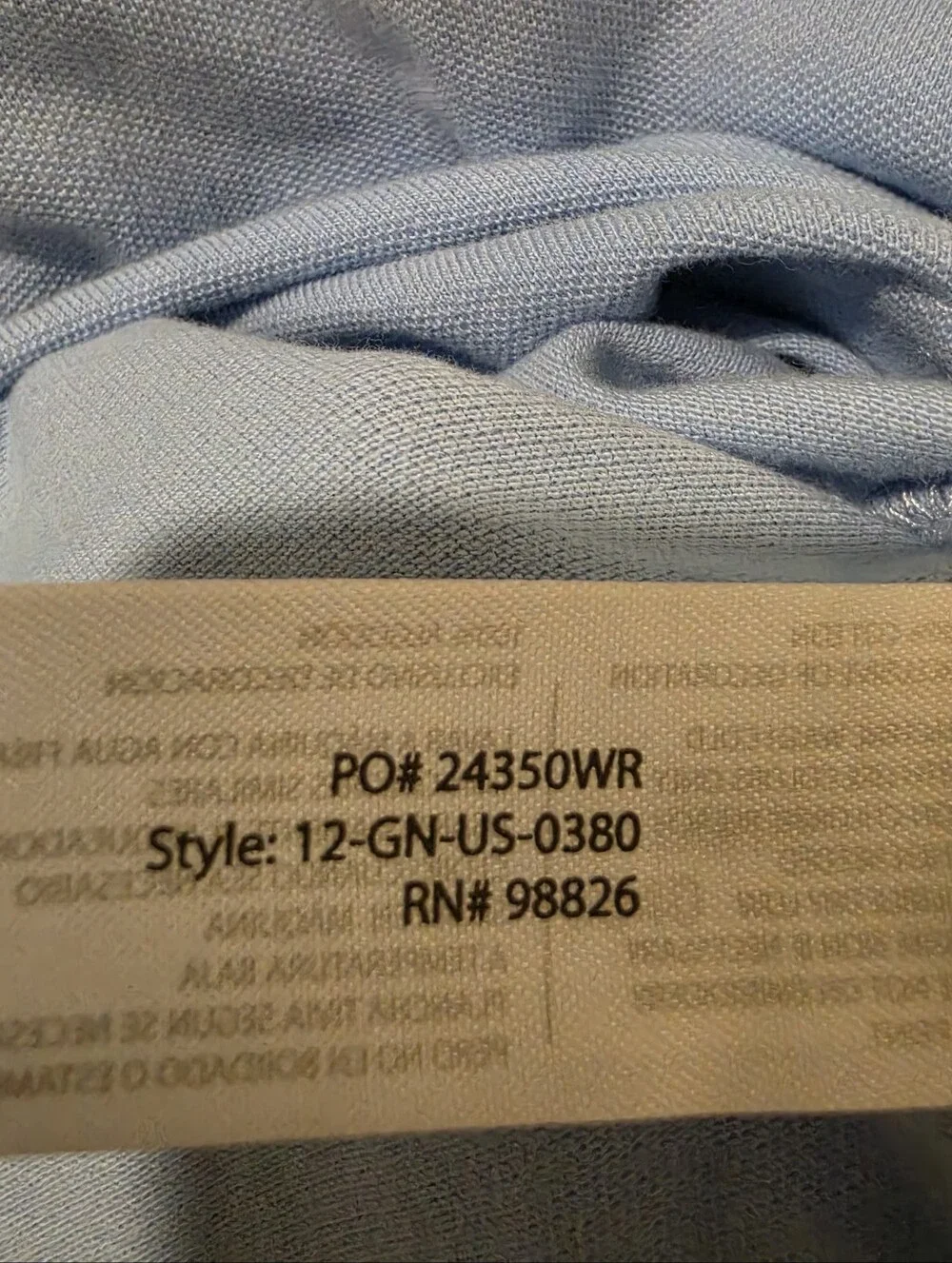 U.S. Polo Assn. Light Blue Polo Shirt Boys Size S (6-7)